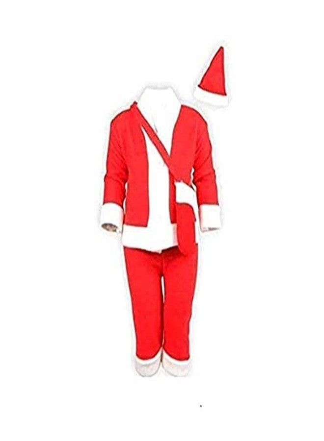 OSMOSIS Santa Claus Dress Costume for Baby Boys Girls Kids (7-10 Years) For Christmas/New Year (Perfect Series) - Image 3